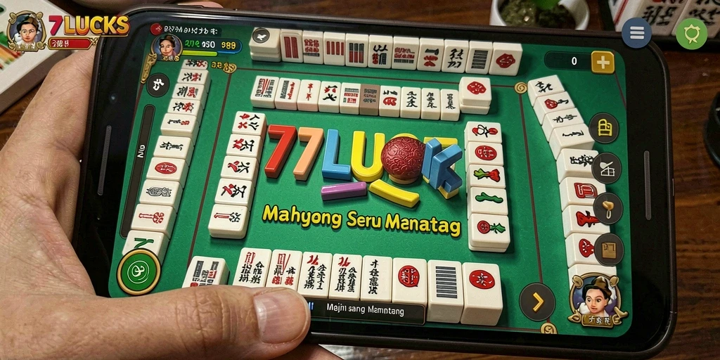 Screenshot gameplay 77LUCKS yang penuh warna dan menantang.