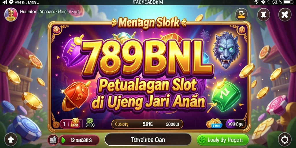 Tampilan seru dan mendebarkan dari gameplay Slot 789BNL.
