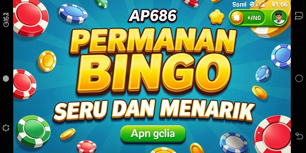 Tampilan gameplay seru dan interaktif di AP686.