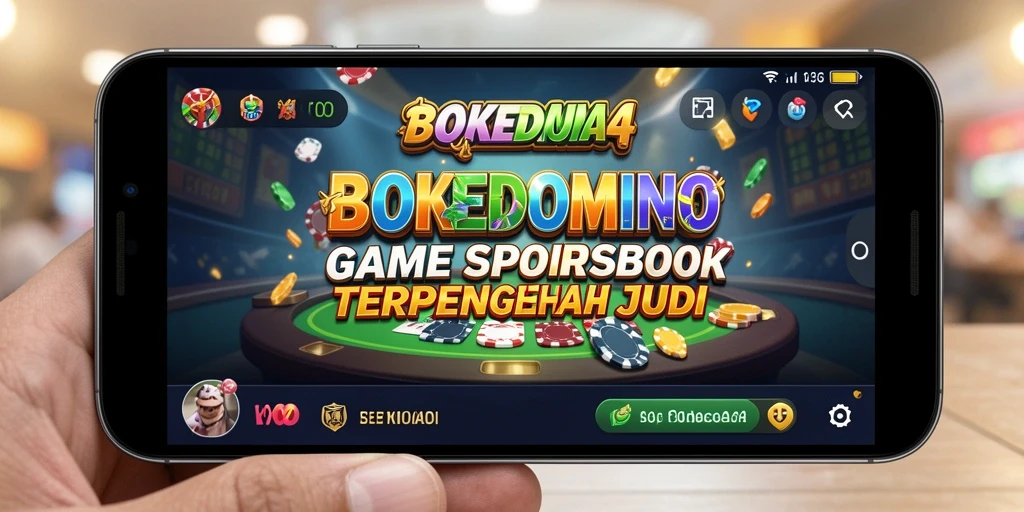 Tampilan gameplay menarik dari BOKEDOMINO yang penuh aksi.