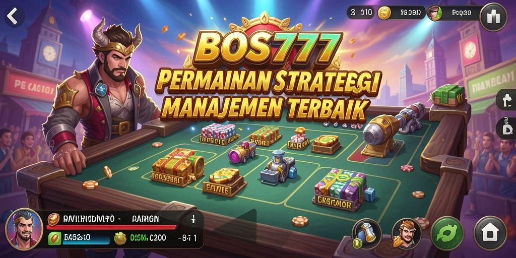 Tangkapan layar gameplay BOS777 yang menunjukkan aksi strategi yang mendebarkan.