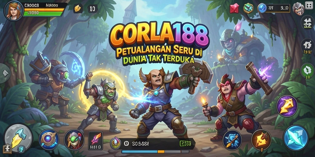 Gameplay menakjubkan dan seru di CORLA188.