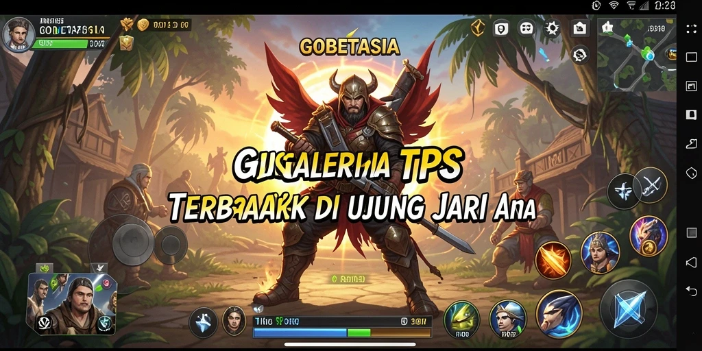 Screenshot game GOBETASIA menampilkan aksi seru dalam pertempuran TPS.