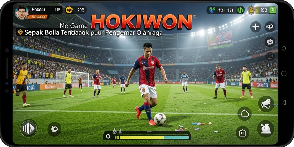 Tampilan gameplay HOKIWON yang menarik dan dinamis di lapangan.