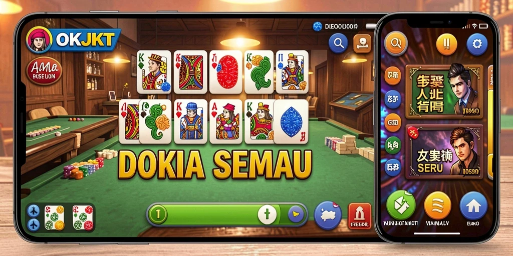 Screenshot gameplay domino yang menarik dan mengasyikkan.