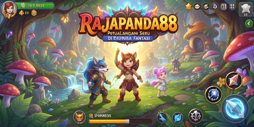 Screenshot RAJAPANDA88 menampilkan karakter utama dalam aksi petualangan seru.