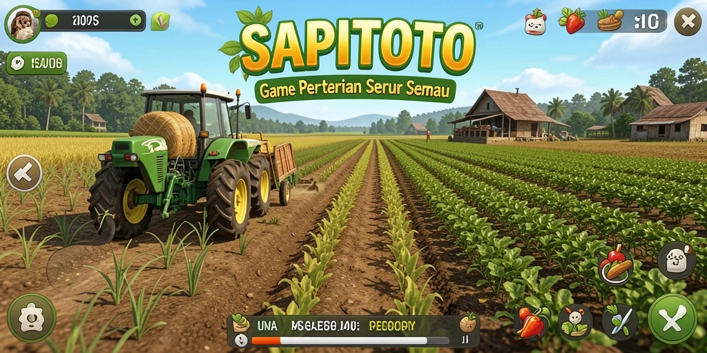 Tampilan gameplay SAPITOTO yang menarik dan penuh warna.