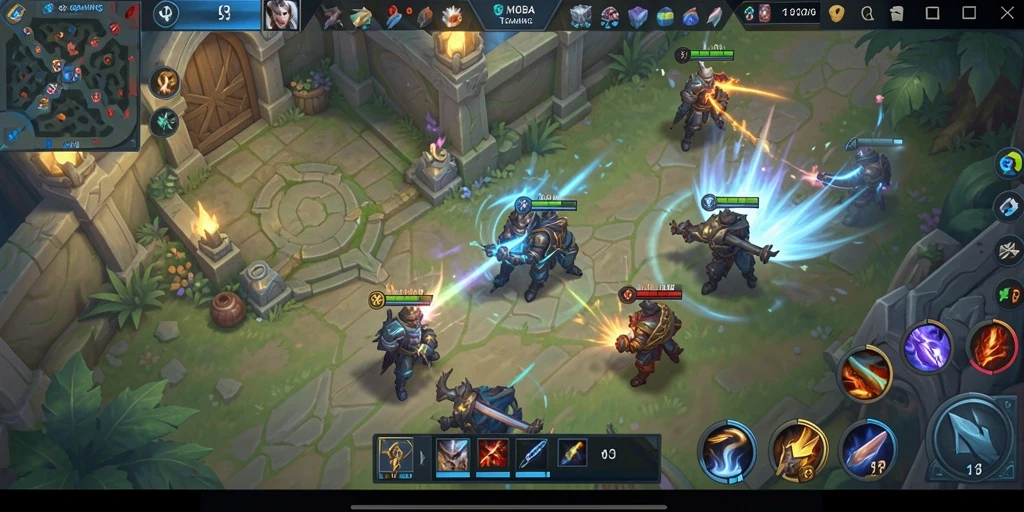 Gameplay seru dalam arena pertempuran SOBATGAMING.